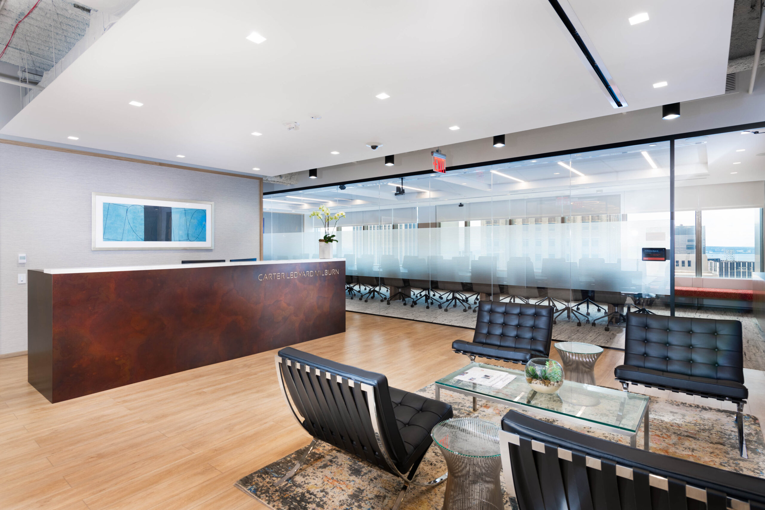 International Financial Firm Commercial Interior Construction by Gallin